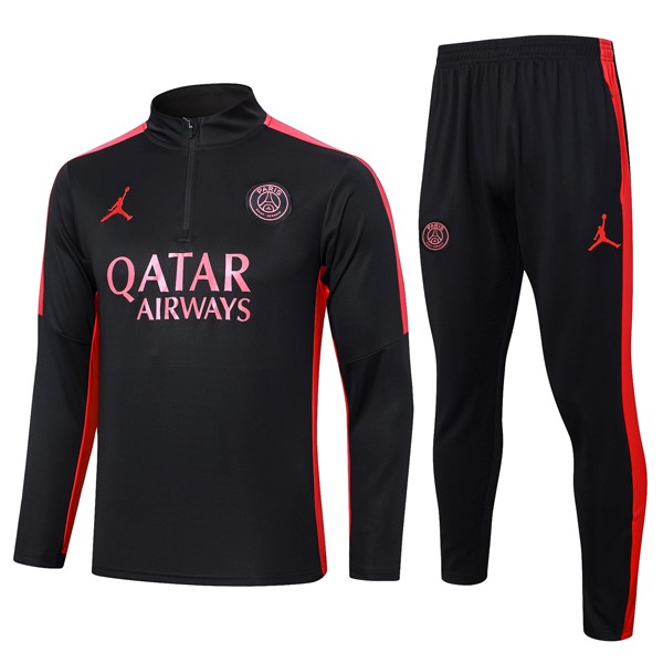 Sudadera De Training PSG 2024/25 Negro Rosa